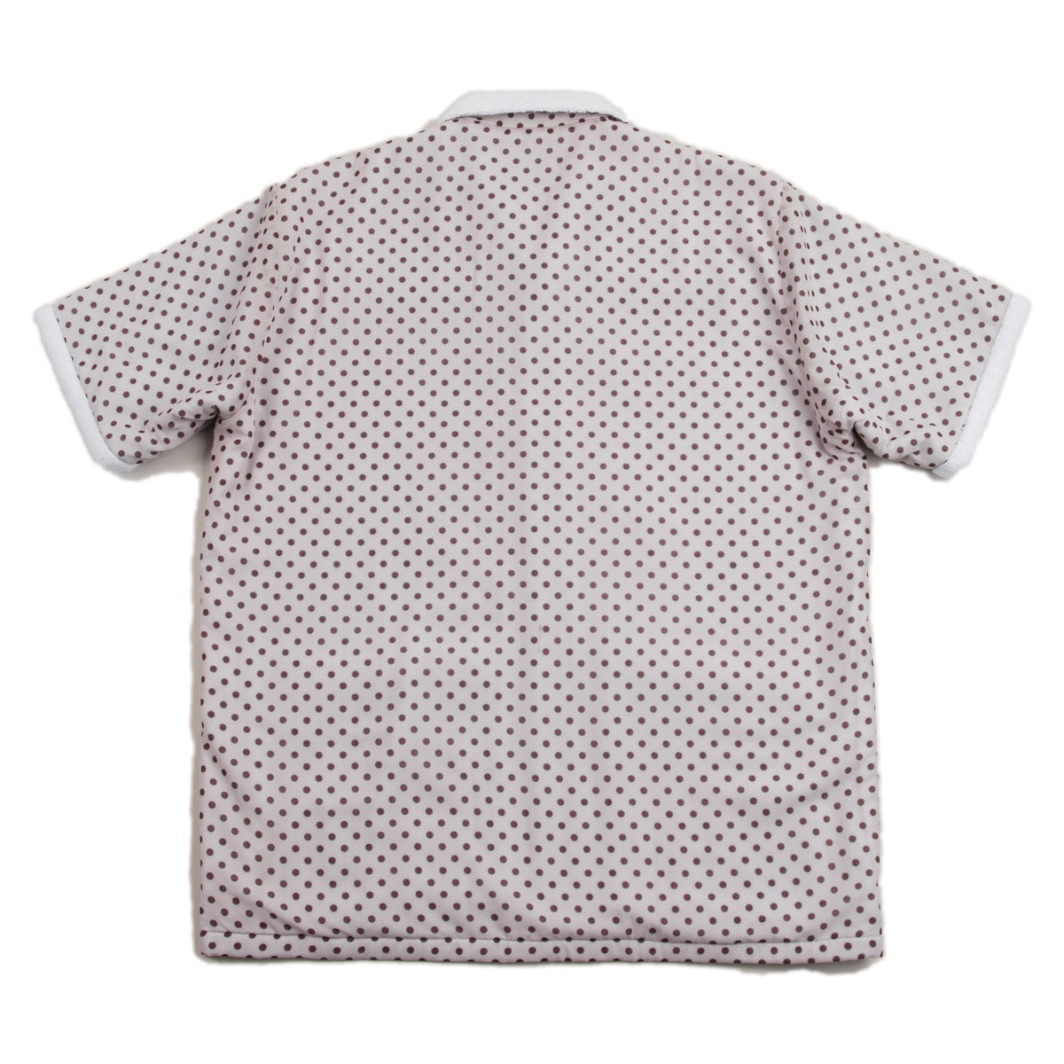 Bryceland's Co Towel Shirt - White w/ Navy/Red Circles - Standard & Strange