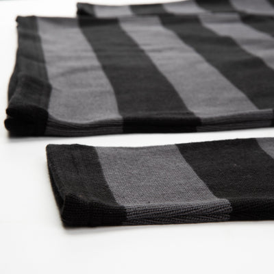 The Real McCoy's Buco Heavy Stripe Racing Jersey - Gray/Black - Standard & Strange