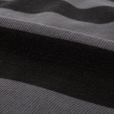 The Real McCoy's Buco Heavy Stripe Racing Jersey - Gray/Black - Standard & Strange