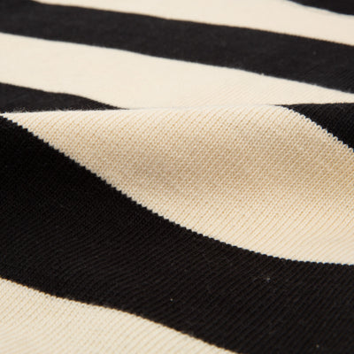 The Real McCoy's Buco Heavy Stripe Racing Jersey - White/Black - Standard & Strange