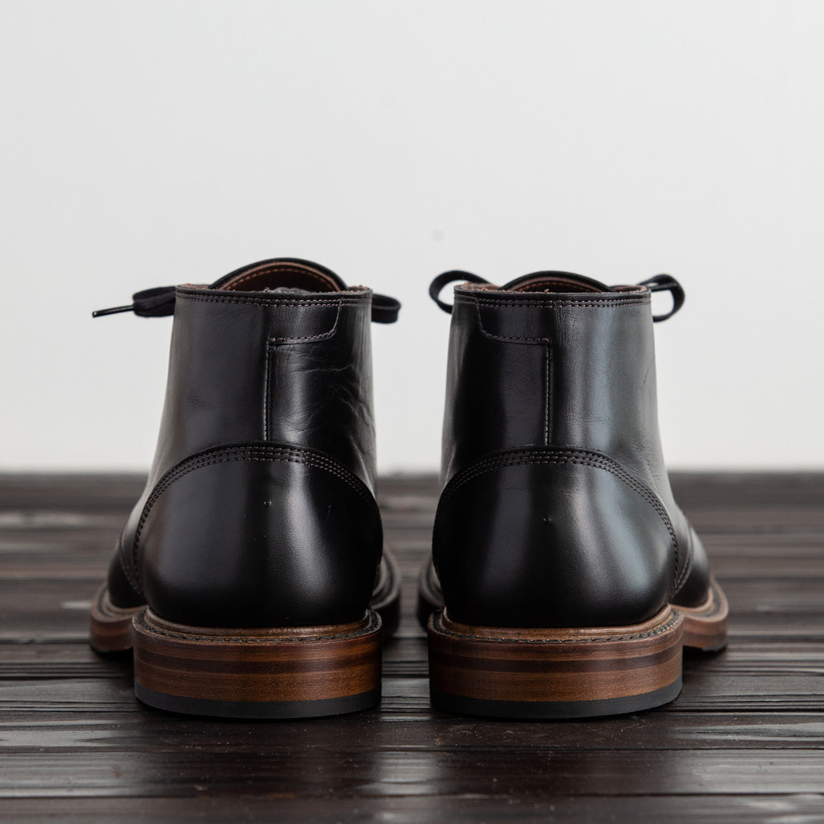 Chukka Boot in Black Box Calf – Zatorres