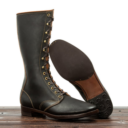 Clinch Boots Hi-Liner Boots - Black Overdyed Latigo - CN-S Last - Standard & Strange