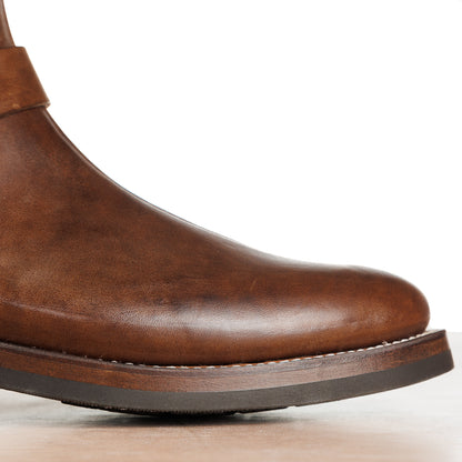 Clinch Boots Engineer Boot - Natural Horsebutt - CN Wide Last - Standard & Strange