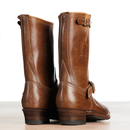 Clinch Boots Engineer Boot - Natural Horsebutt - CN Wide Last - Standard & Strange