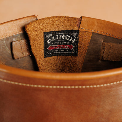 Clinch Boots Engineer Boot - Natural Horsebutt - CN Wide Last - Standard & Strange