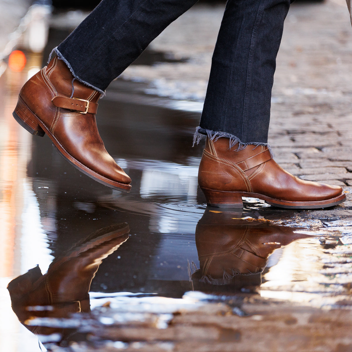 Clinch Engineer Boot - Natural Horsebutt - CN Wide – Standard