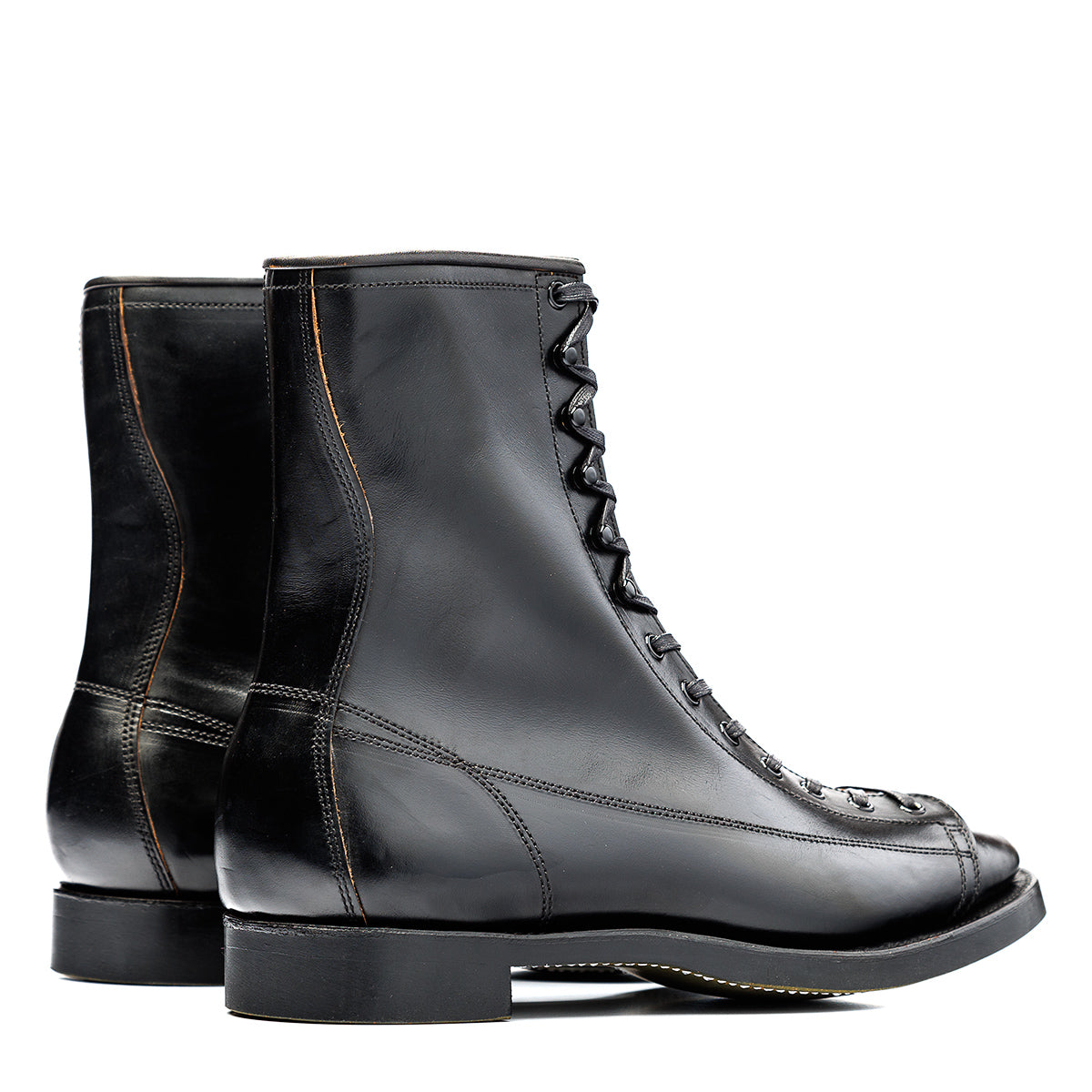 Clinch Boots Gary Boots - Black Overdyed Horsebutt - CN-S Last