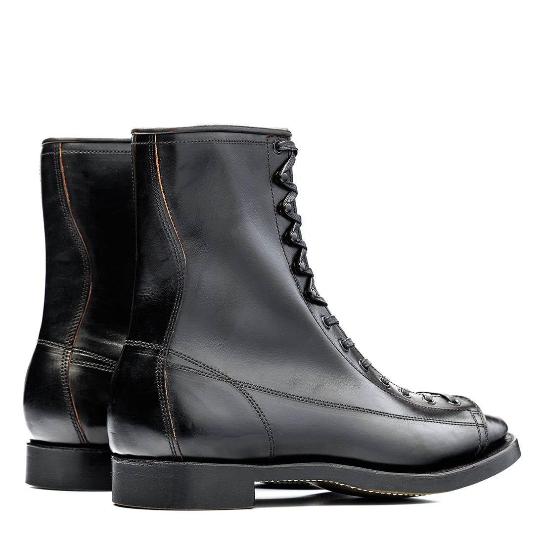 Clinch Boots Gary Boots - Black Overdyed Horsebutt - CN-S Last - Standard & Strange