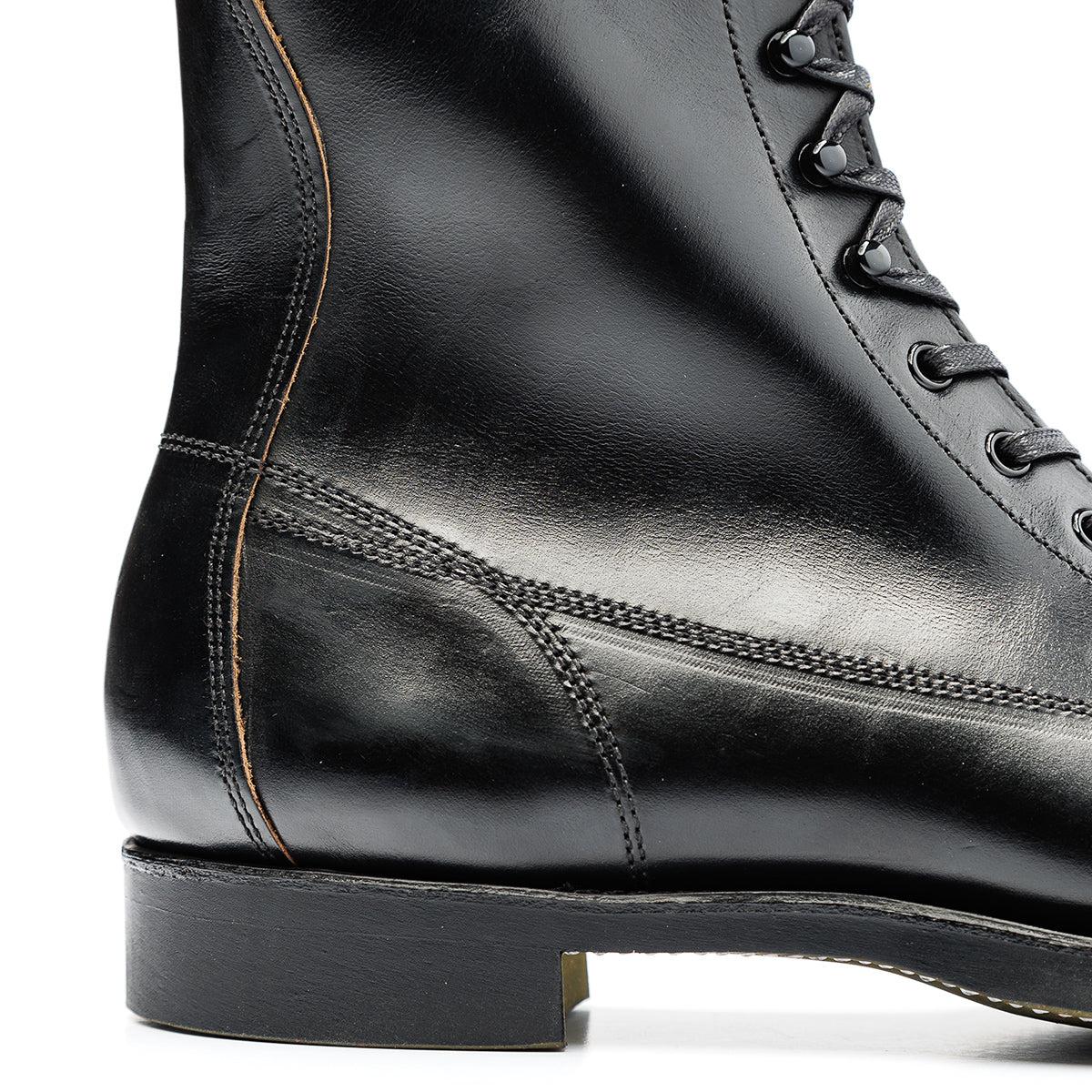 Clinch Boots Gary Boots - Black Overdyed Horsebutt - CN-S Last - Standard & Strange