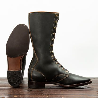 Clinch Boots Hi-Liner Boots - Black Overdyed Latigo - CN-S Last - Standard & Strange