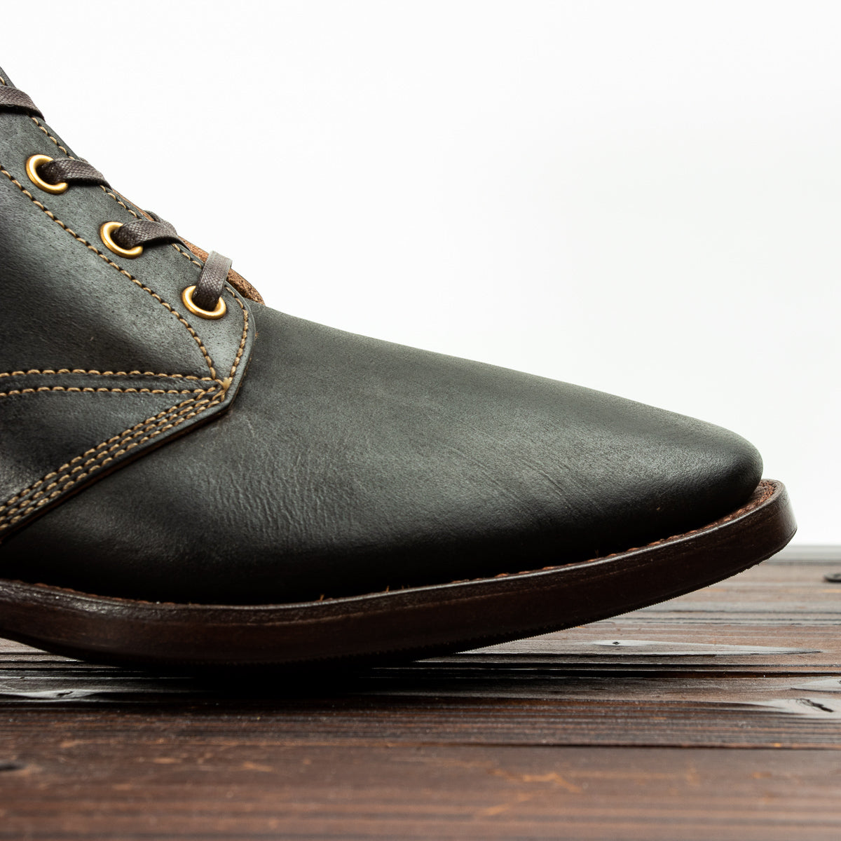 Clinch Boots Hi-Liner Boots - Black Overdyed Latigo - CN-S Last - Standard & Strange