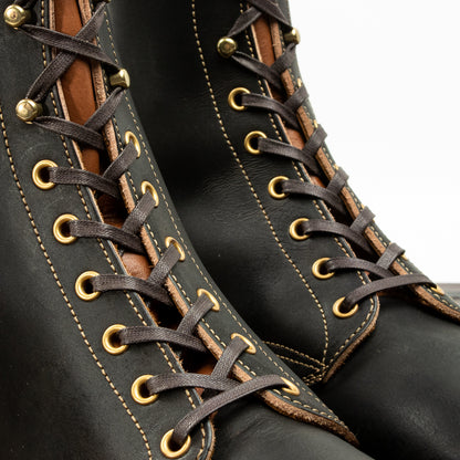 Clinch Boots Hi-Liner Boots - Black Overdyed Latigo - CN-S Last - Standard & Strange