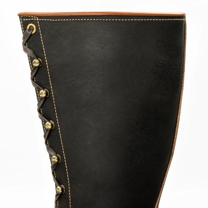 Clinch Boots Hi-Liner Boots - Black Overdyed Latigo - CN-S Last - Standard & Strange