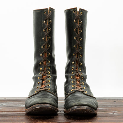 Clinch Boots Hi-Liner Boots - Black Overdyed Latigo - CN-S Last - Standard & Strange