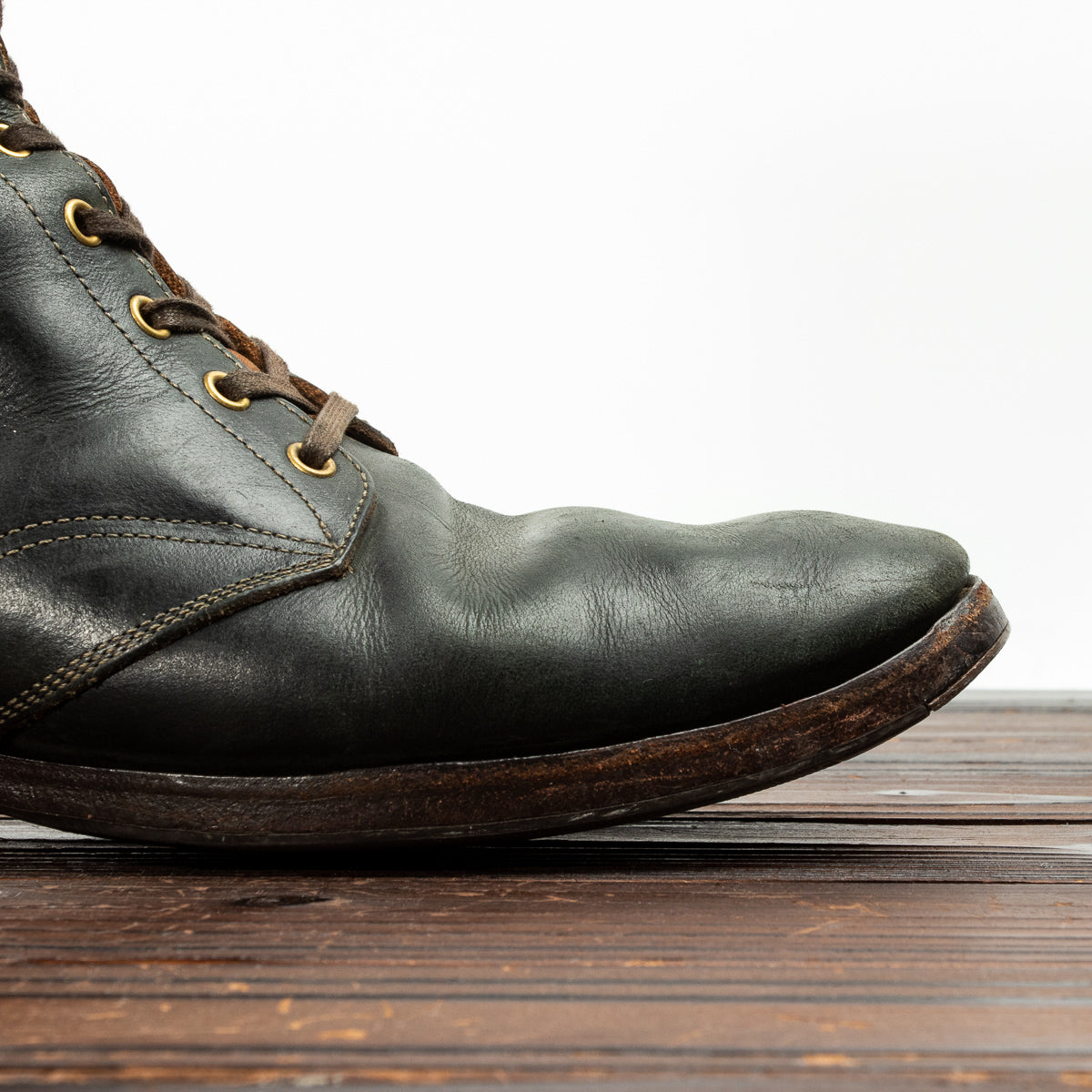 Clinch Boots Hi-Liner Boots - Black Overdyed Latigo - CN-S Last - Standard & Strange
