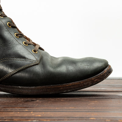 Clinch Boots Hi-Liner Boots - Black Overdyed Latigo - CN-S Last - Standard & Strange