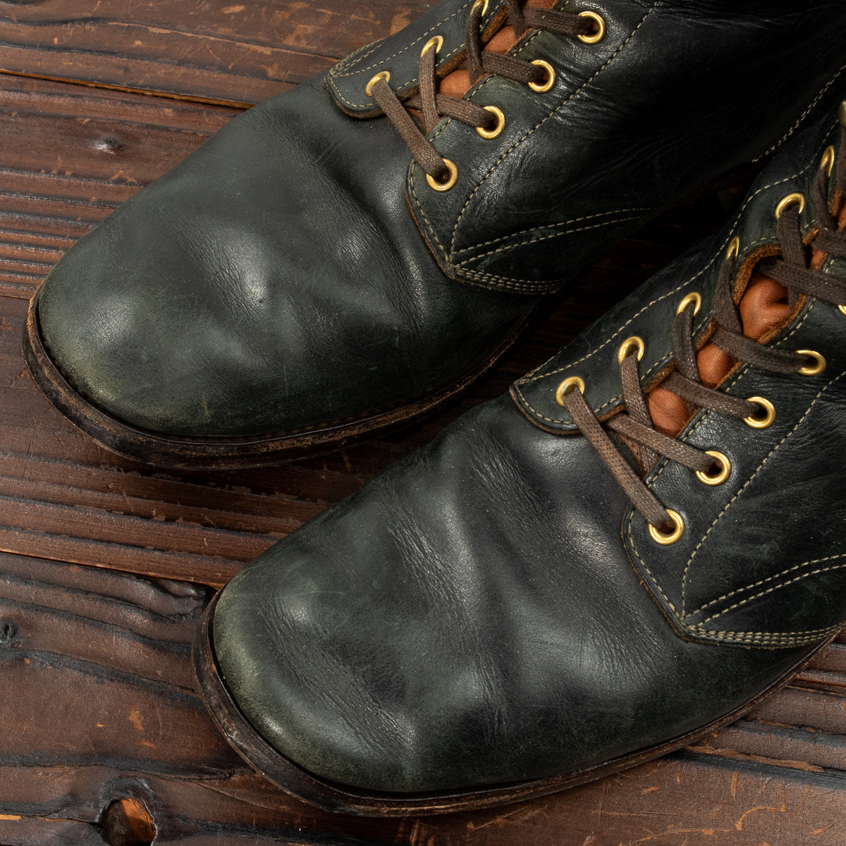 Clinch Boots Hi-Liner Boots - Black Overdyed Latigo - CN-S Last - Standard & Strange