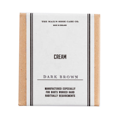 Clinch Boots The Mail's Shoe Care Co - Dark Brown Cream - Standard & Strange