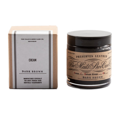 Clinch Boots The Mail's Shoe Care Co - Dark Brown Cream - Standard & Strange