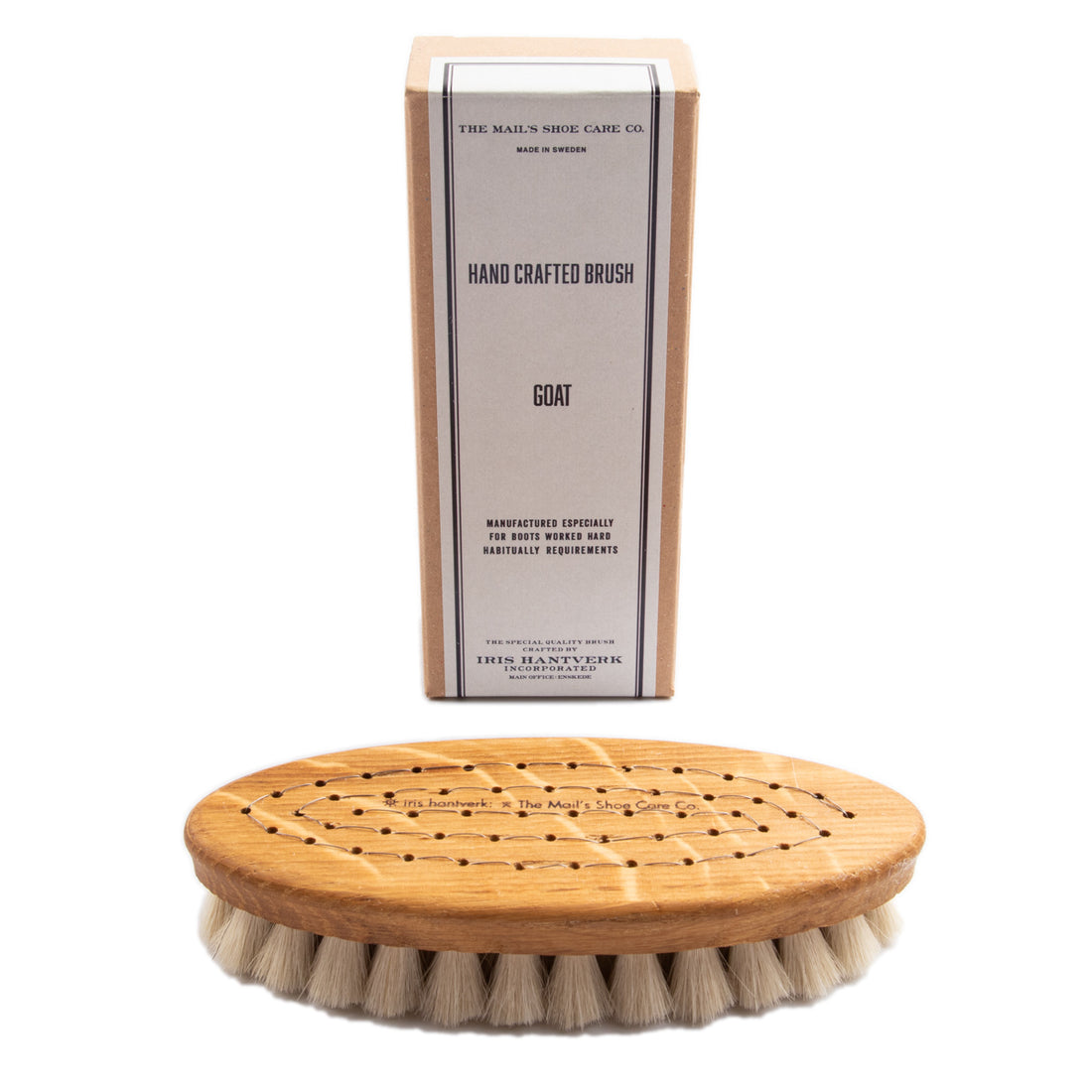 Clinch Boots The Mail's Shoe Care Co - Goat hair Brush - Standard & Strange