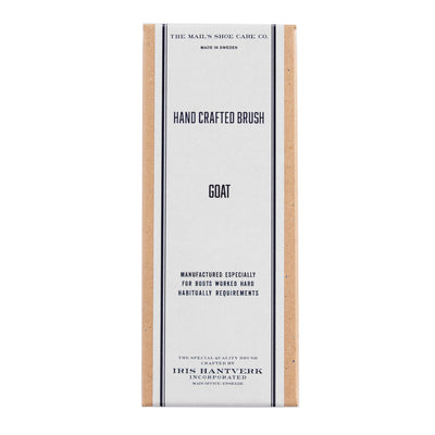 Clinch Boots The Mail's Shoe Care Co - Goat hair Brush - Standard & Strange
