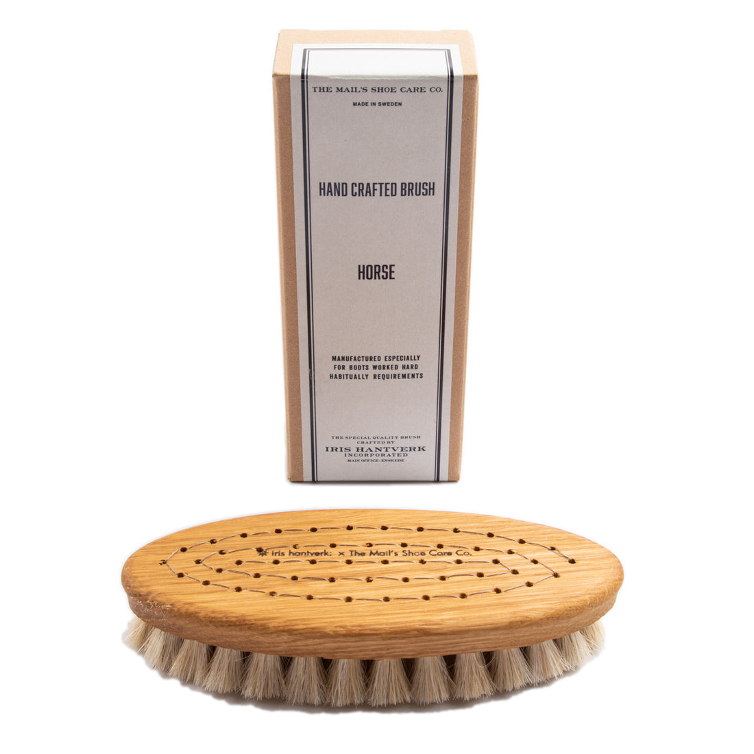 Clinch Boots The Mail's Shoe Care Co - Horse hair Brush - Standard & Strange