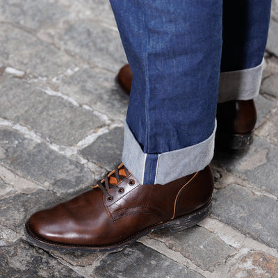 Clinch Boots Yeager Boot - Brown Overdye Horsebutt - CN-S Last - Standard & Strange