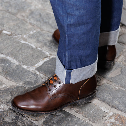 Clinch Boots Yeager Boot - Brown Overdye Horsebutt - CN-S Last - Standard & Strange