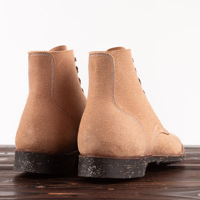Clinch Boots Yeager Boot - Natural Roughout - CN-S Last - Standard & Strange