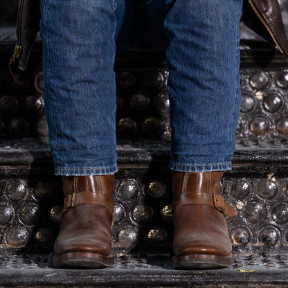 Clinch Boots Engineer Boot - Natural Horsebutt - CN Wide Last - Standard & Strange