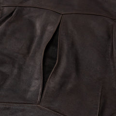 The Real McCoy's Cooper 30s Sports Jacket - Black Horsehide - Standard & Strange