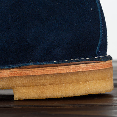 John Lofgren Desert Boots - Navy - Standard & Strange