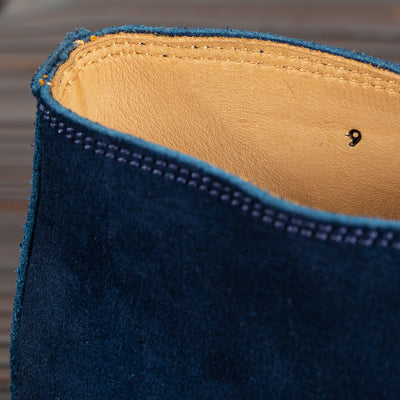 John Lofgren Desert Boots - Navy - Standard & Strange