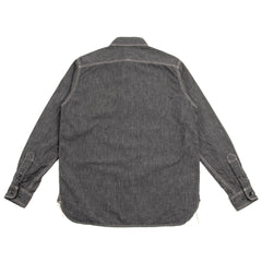 Eastman Leather Clothing Chambray Work Shirt - Charcoal - Standard & Strange