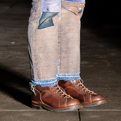 Eastman Leather Clothing Raider Boot - Walnut Horsehide - Standard & Strange