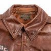 Eastman Leather Clothing Type A-2 Leather Jacket - 100th Bomb Group Chapel in the Flak - Standard & Strange
