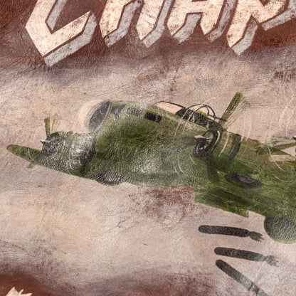 Eastman Leather Clothing Type A-2 Leather Jacket - 100th Bomb Group Chapel in the Flak - Standard & Strange