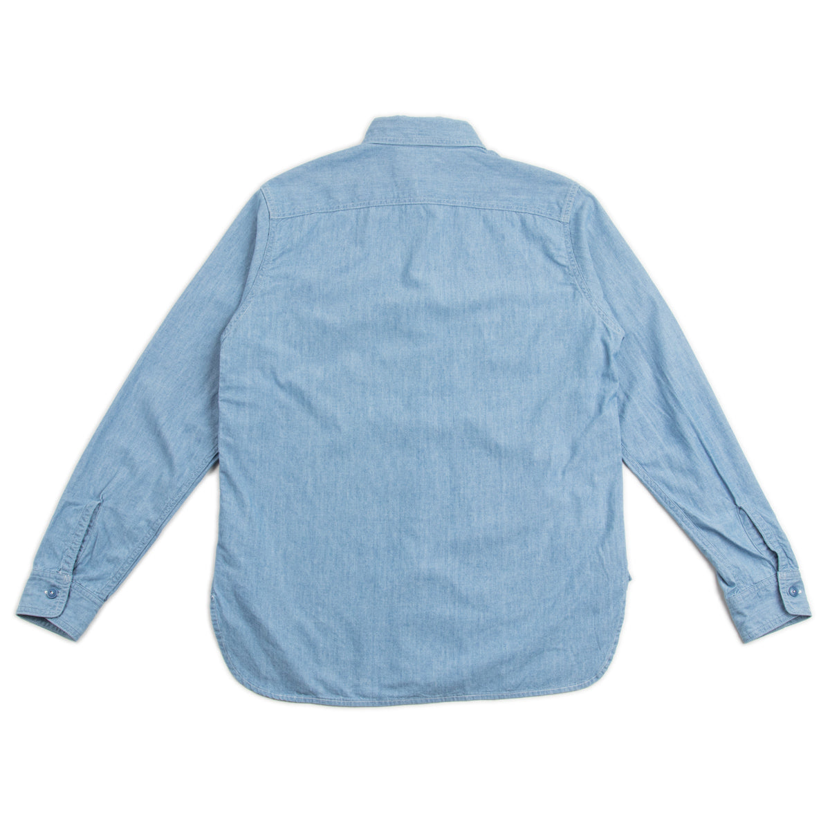 Eastman Leather Clothing USN Chambray Shirt - Blue - Standard & Strange