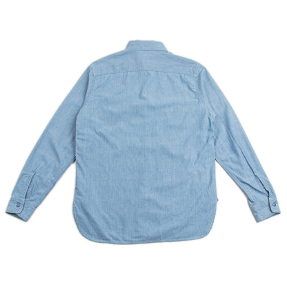 Eastman Leather Clothing USN Chambray Shirt - Blue - Standard & Strange