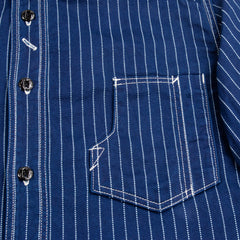 Eastman Leather Clothing Wabash Shirt - Indigo - Standard & Strange