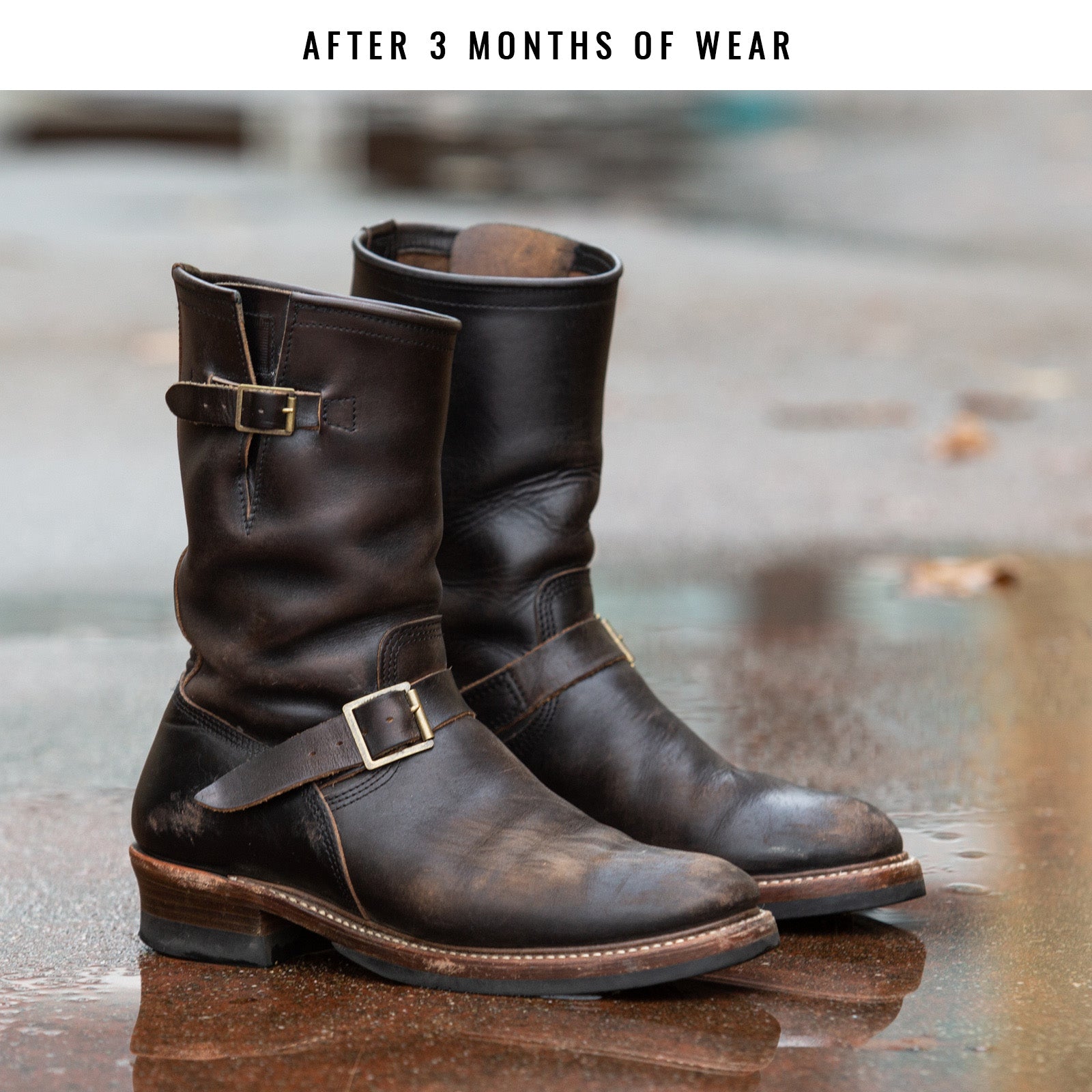 John Lofgren Wabash Engineer Boots - Black CXL - Standard & Strange