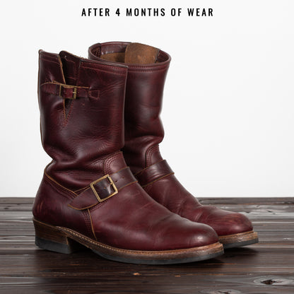 John Lofgren Wabash Engineer Boots - Burgundy CXL - Standard & Strange