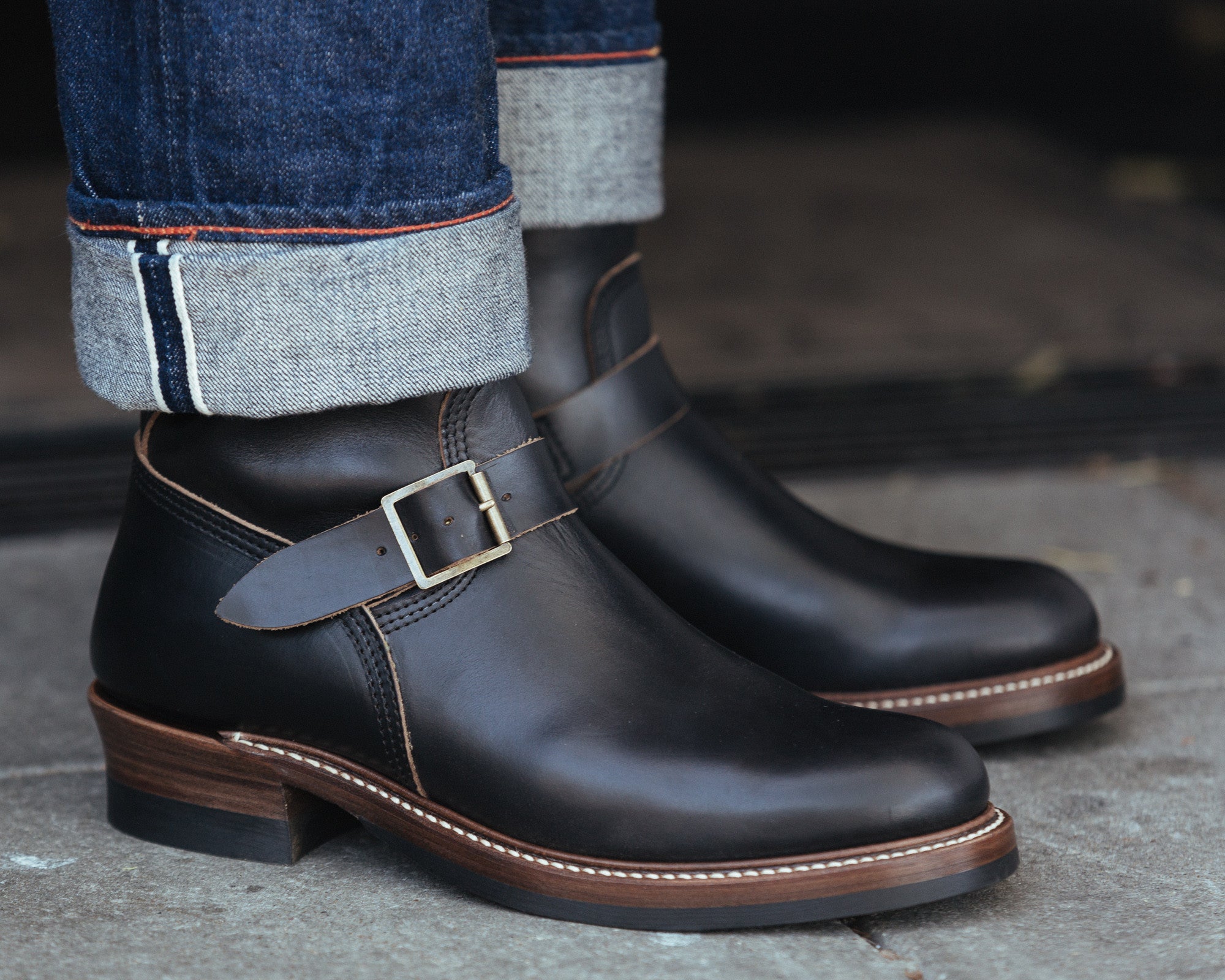 John Lofgren Wabash Engineer Boots - Black CXL – Standard & Strange