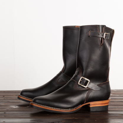 Wesco Mister Lou Engineer Boot - Black Horsehide - Standard & Strange