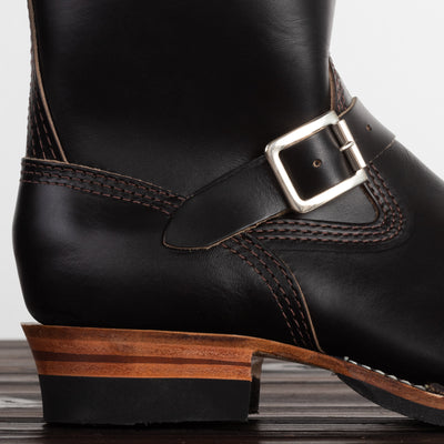 Wesco Mister Lou Engineer Boot - Black Horsehide - Standard & Strange