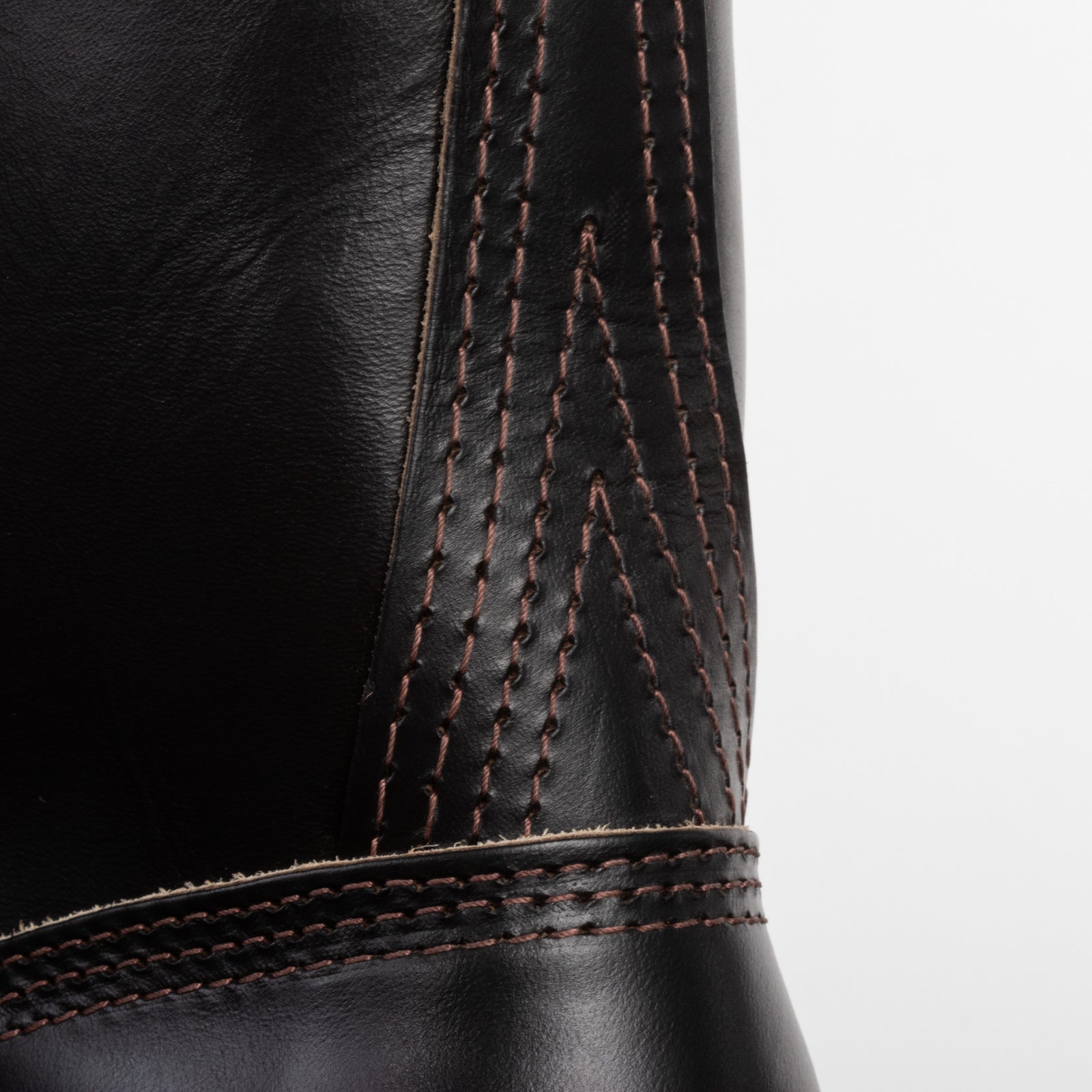 Wesco Mister Lou Engineer Boot - Black Horsehide - Standard & Strange