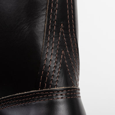 Wesco Mister Lou Engineer Boot - Black Horsehide - Standard & Strange