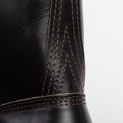 Wesco Mister Lou Engineer Boot - Black Horsehide - Standard & Strange