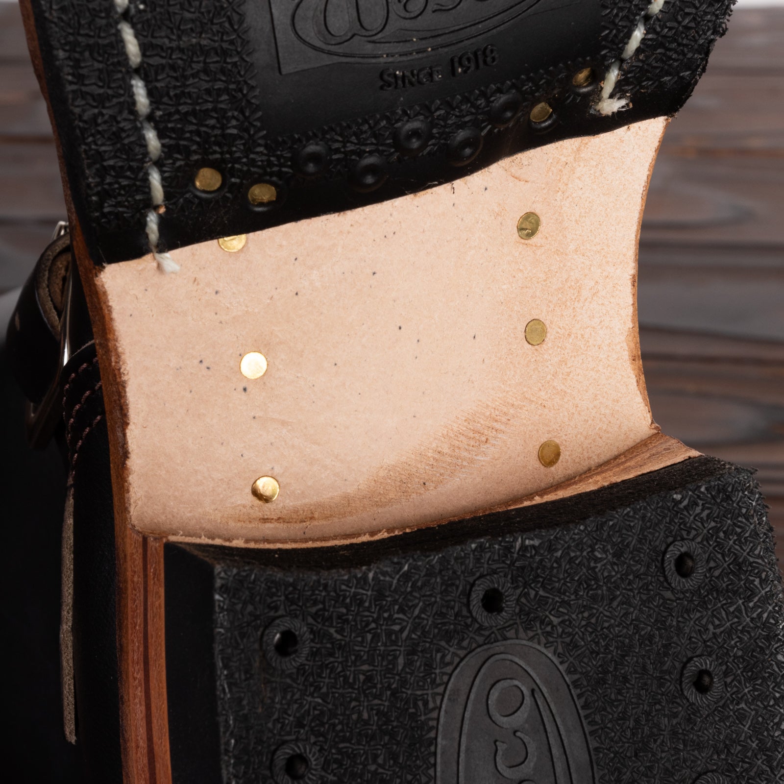 Wesco Mister Lou Engineer Boot - Black Horsehide - Standard & Strange