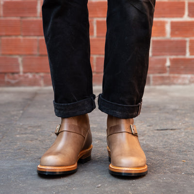 John Lofgren Wabash Engineer Boots - Natural CXL - Standard & Strange